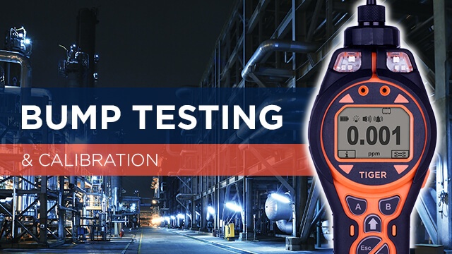 How to bump test and calibrate gas detection equipment